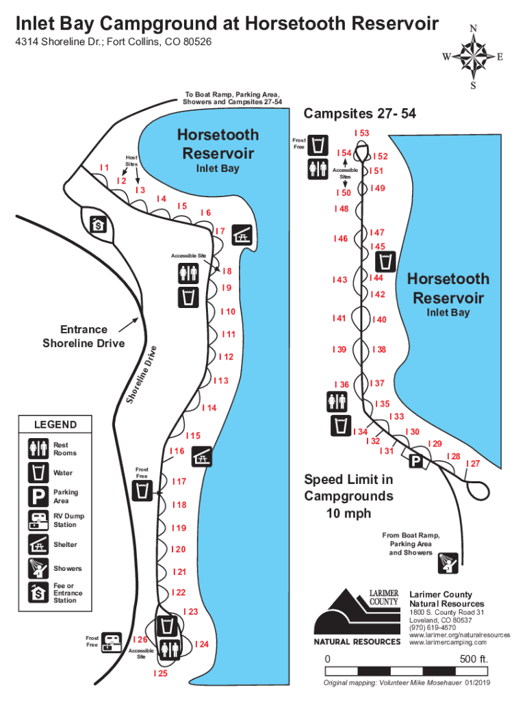 horsetooth inlet bay campground Preview on Page 1
