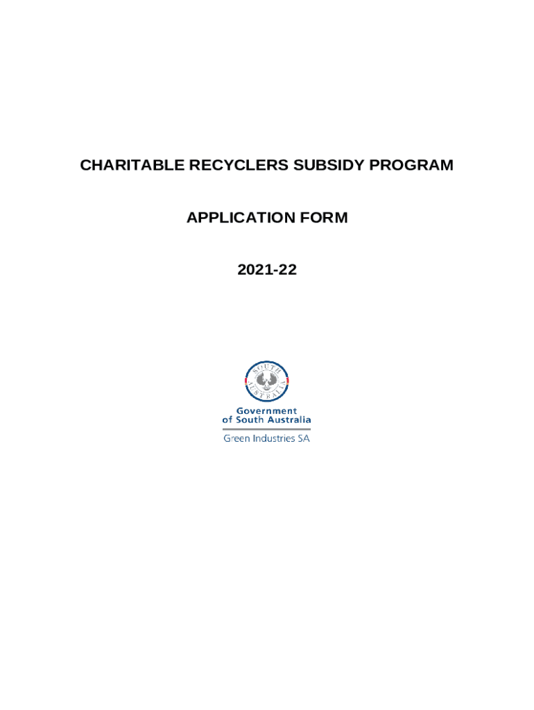 Regional Transport Relief Fund Guidelines and Application Doc