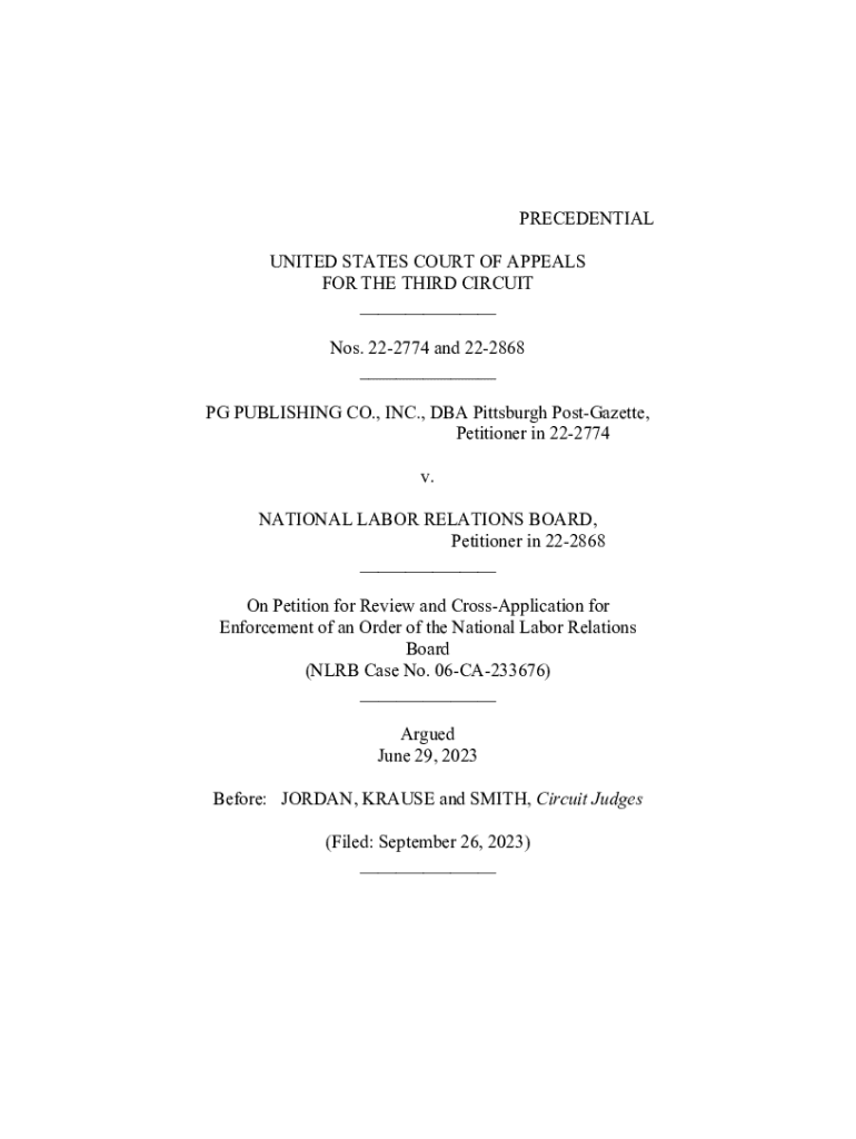 Fillable Online Pittsburgh PostGazette Union Pact Didn't Bar Layoff