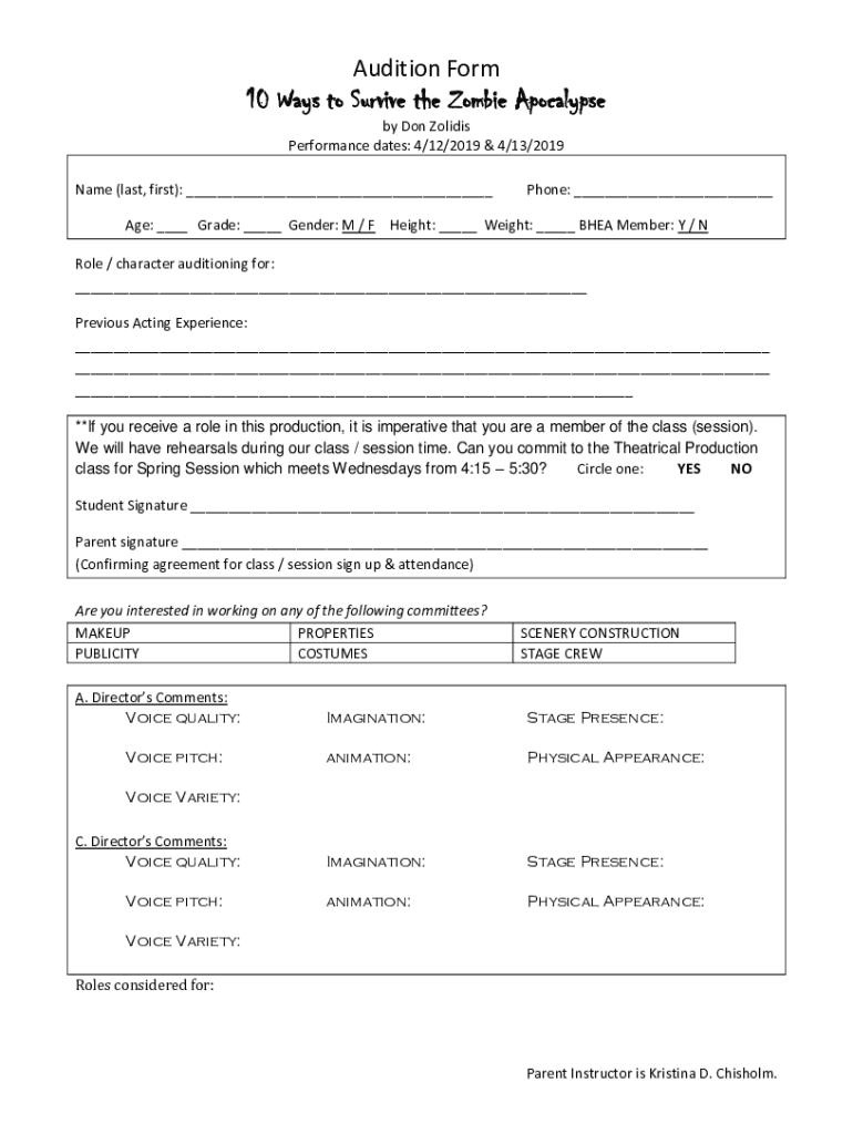 Form preview
