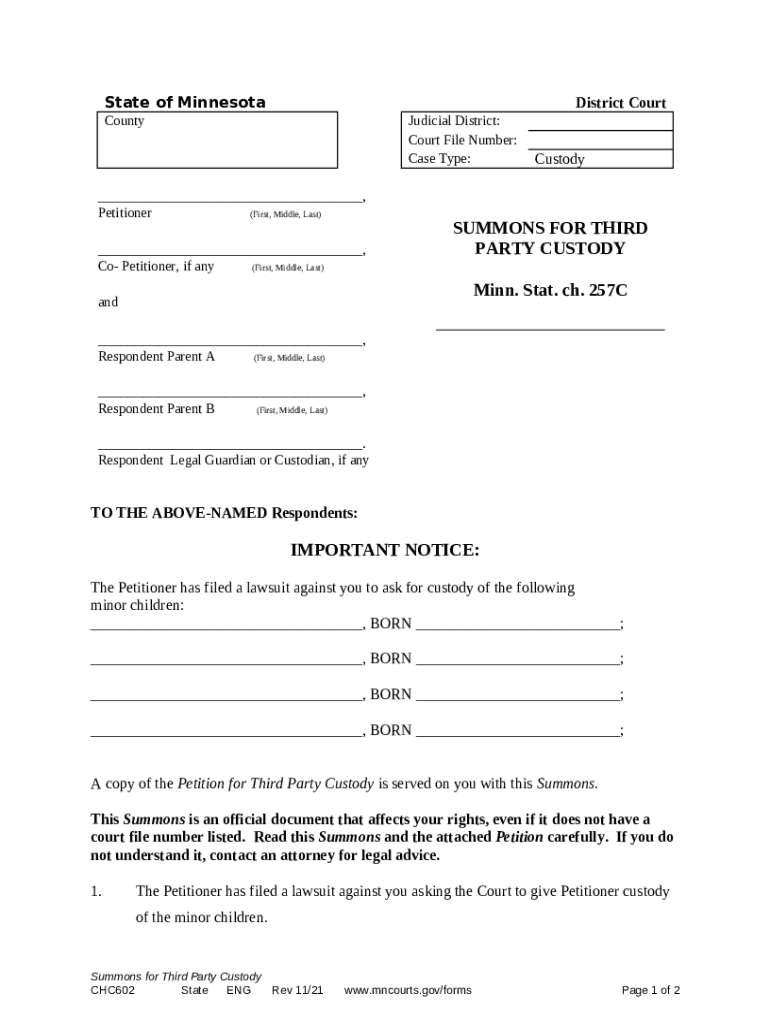 Petition for Expedited Enforcement of a ChildCustody Doc Template