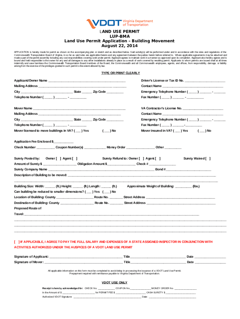 Northern Virginia Fairfax and Arlington Counties Permits Doc Template ...