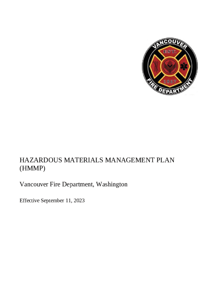 Hazardous Materials and Waste Management Handbook Doc Template pdfFiller