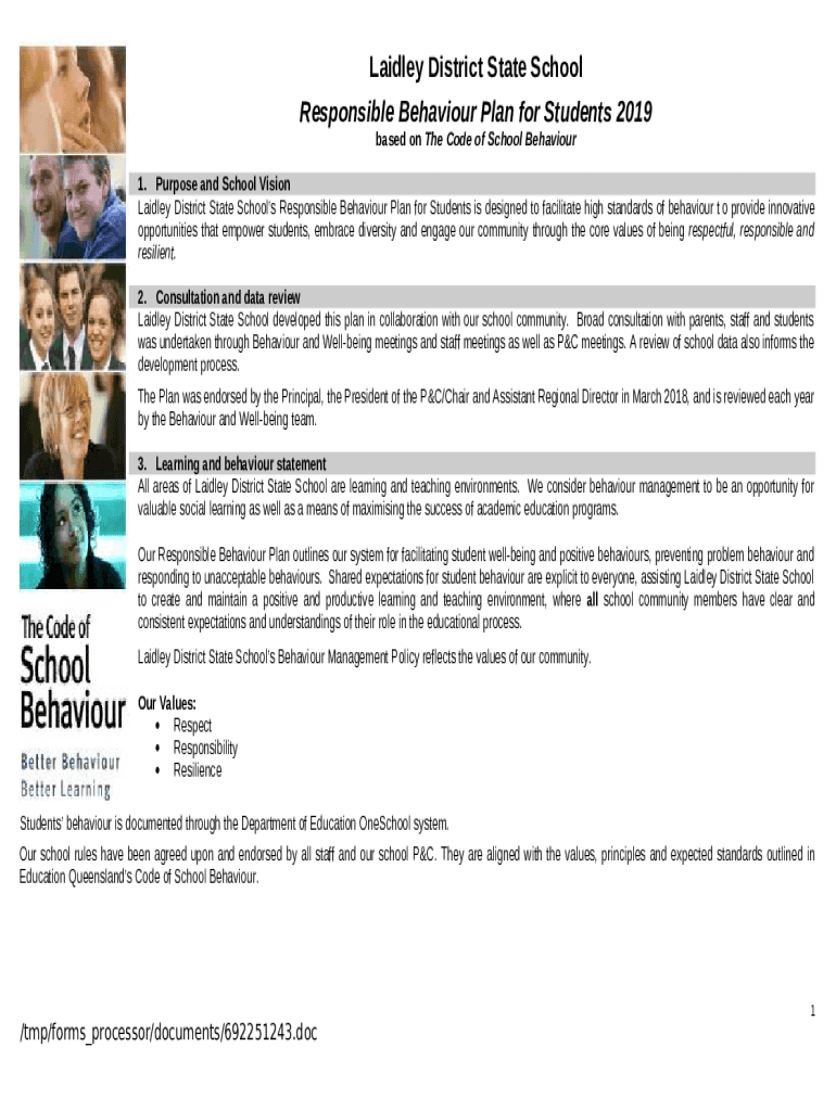 responsible behaviour plan 1 .doc Laidley District State... Doc