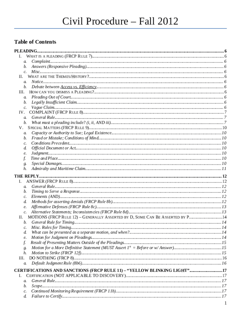 28 USC App, FEDERAL RULES OF CIVIL PROCEDURE ... Doc Template | pdfFiller