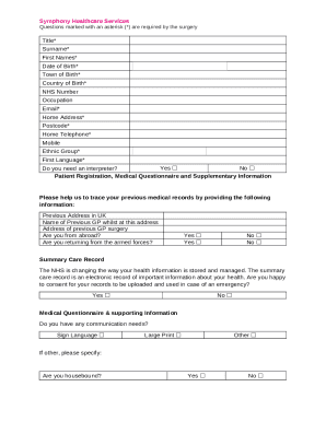 Form preview