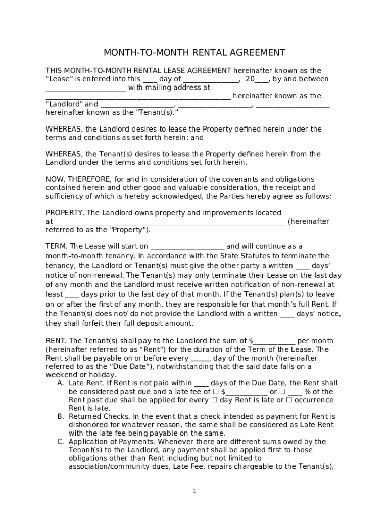 Lease Agreement s Pdf Copy Doc Template | pdfFiller