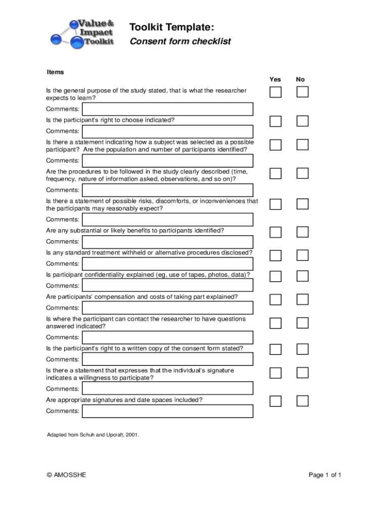 Fillable Online Toolkit Template Fax Email Print pdfFiller