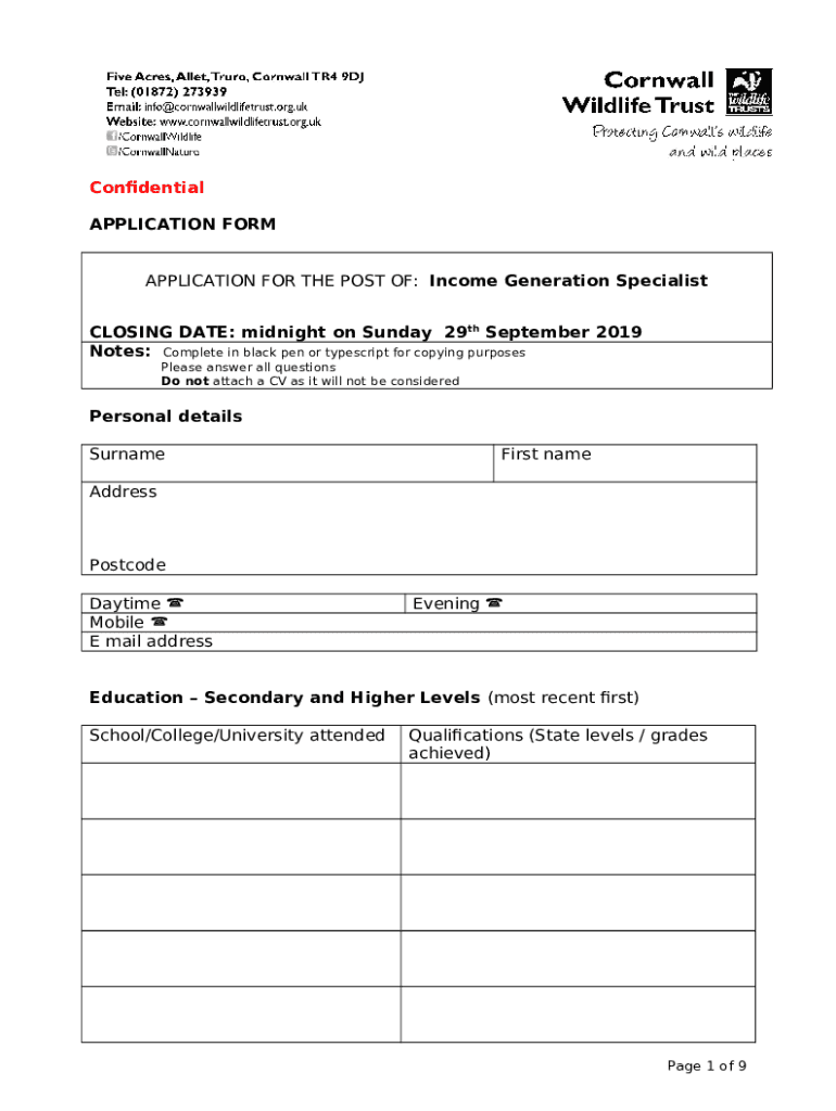 Form preview