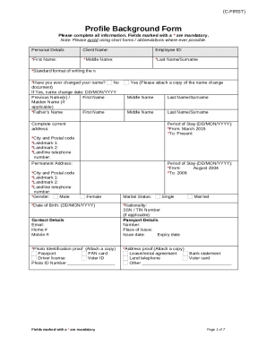 Form preview
