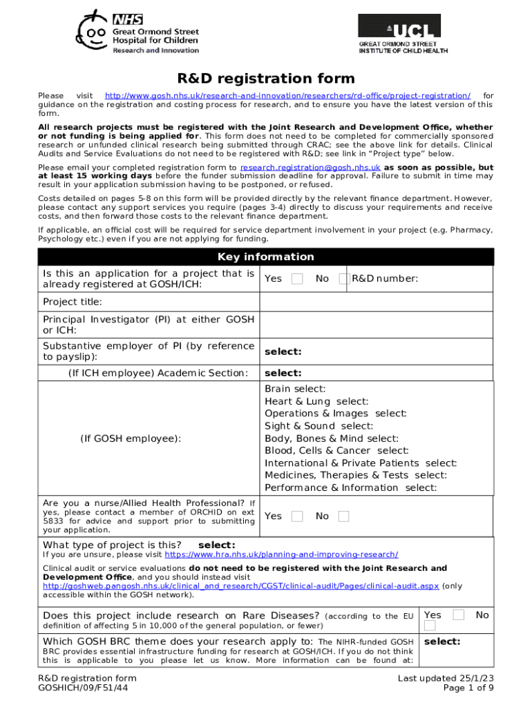 R&D registration Doc Template pdfFiller