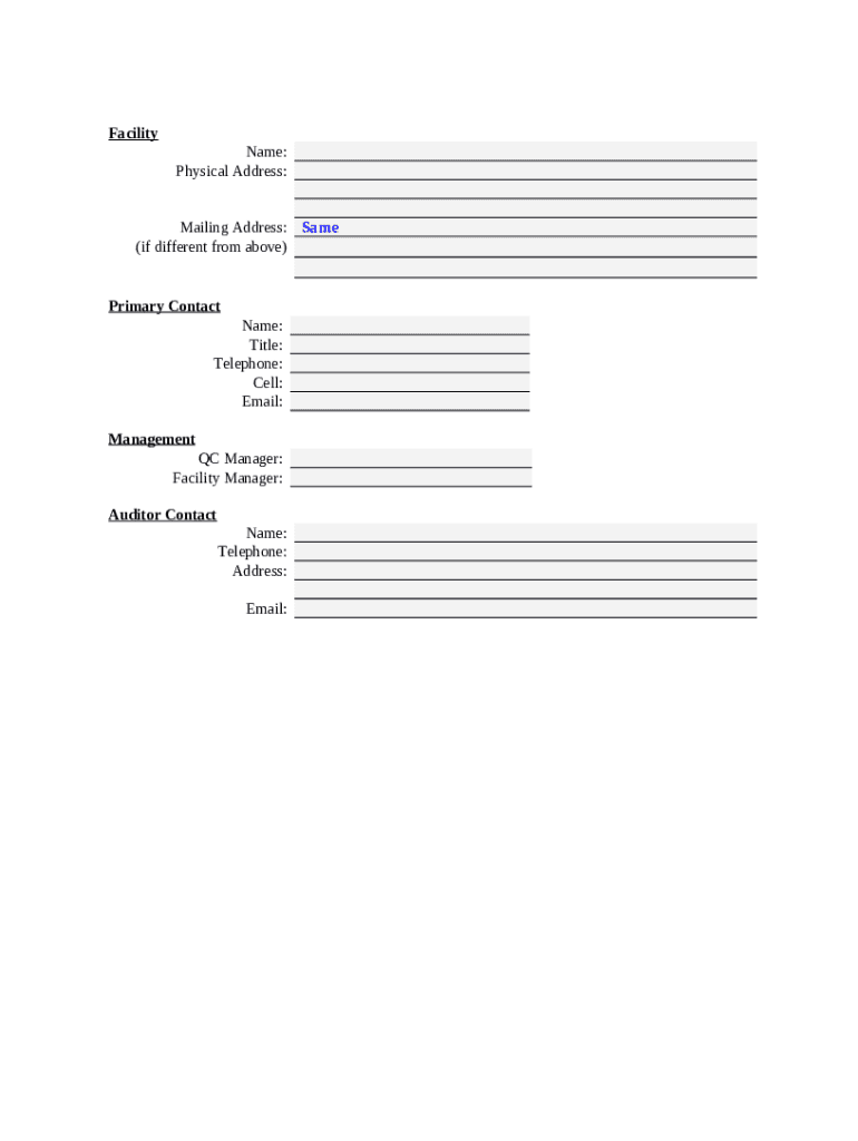 Form preview
