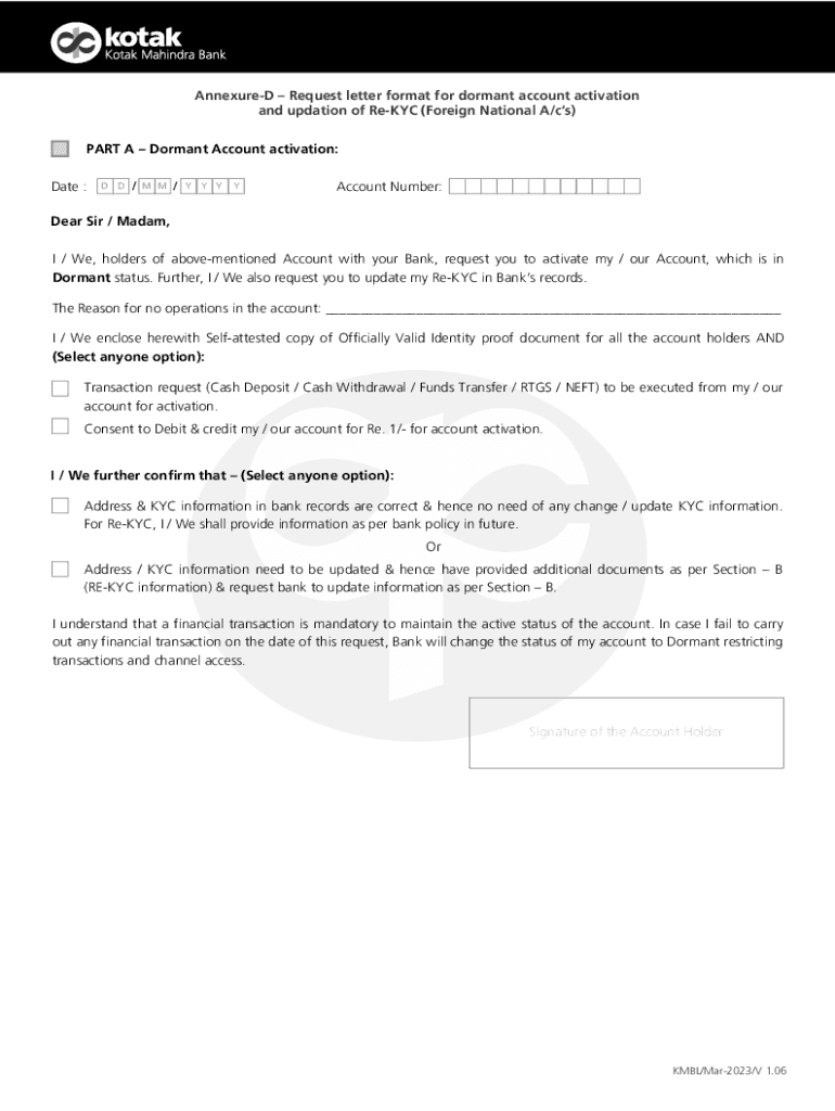 Fillable Online Bank Account Reactivation Letter Sample Pdf Fill