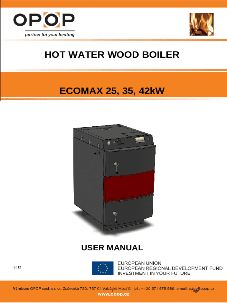 Wood Stove Owner's Manual Part 1 of 2 Doc Template pdfFiller