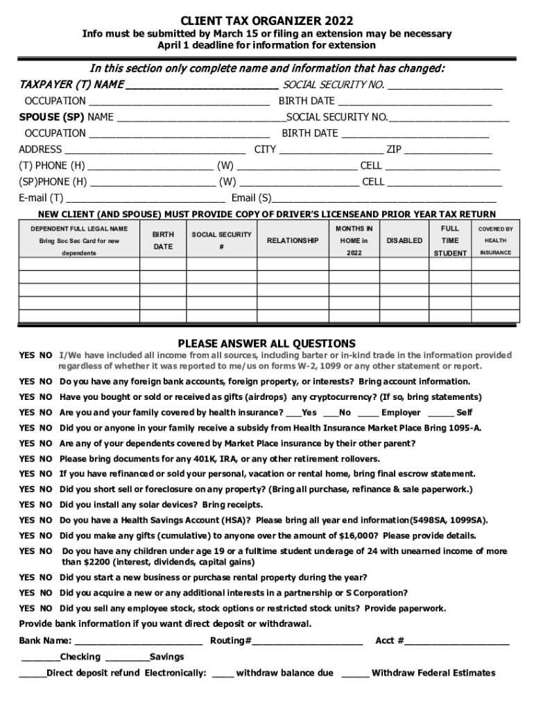 Fillable Online Do I need to file an extension (Form 4868)? Fax Email