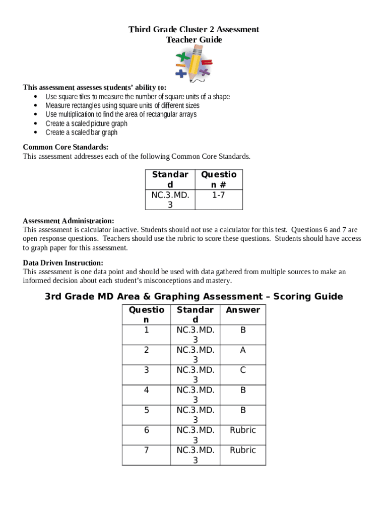 Grade 3 Mathematics Curriculum Resource for the Maryland Doc Template pdfFiller