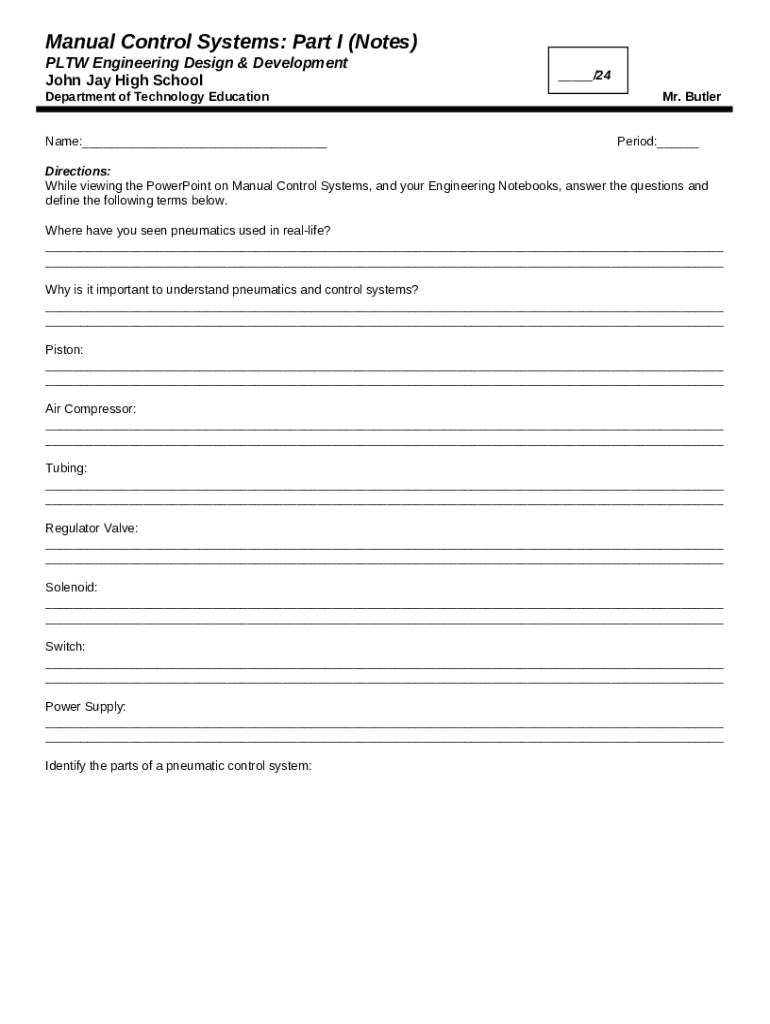 Project Lead The Way PLTW Introduction to Engineering ... Doc Template ...