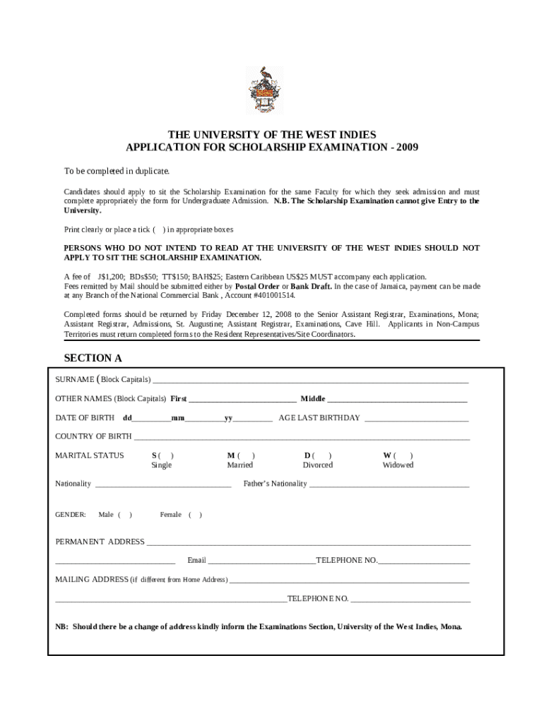 Application GuidelinesScholarships & Bursaries Doc Template pdfFiller