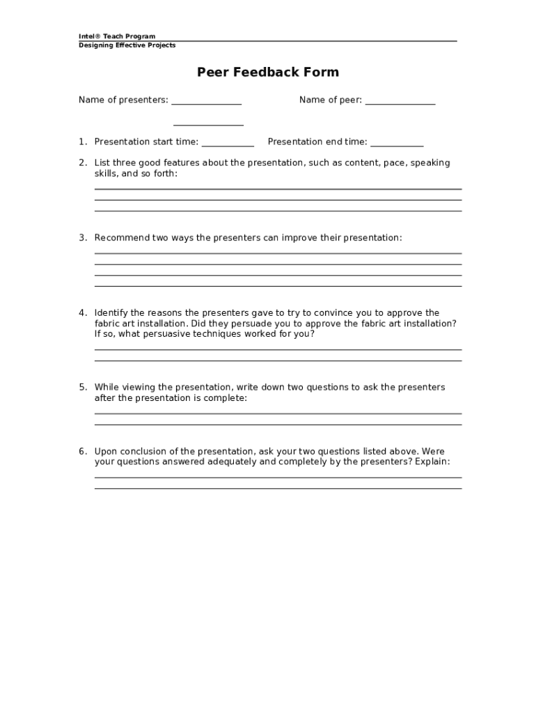 Form preview
