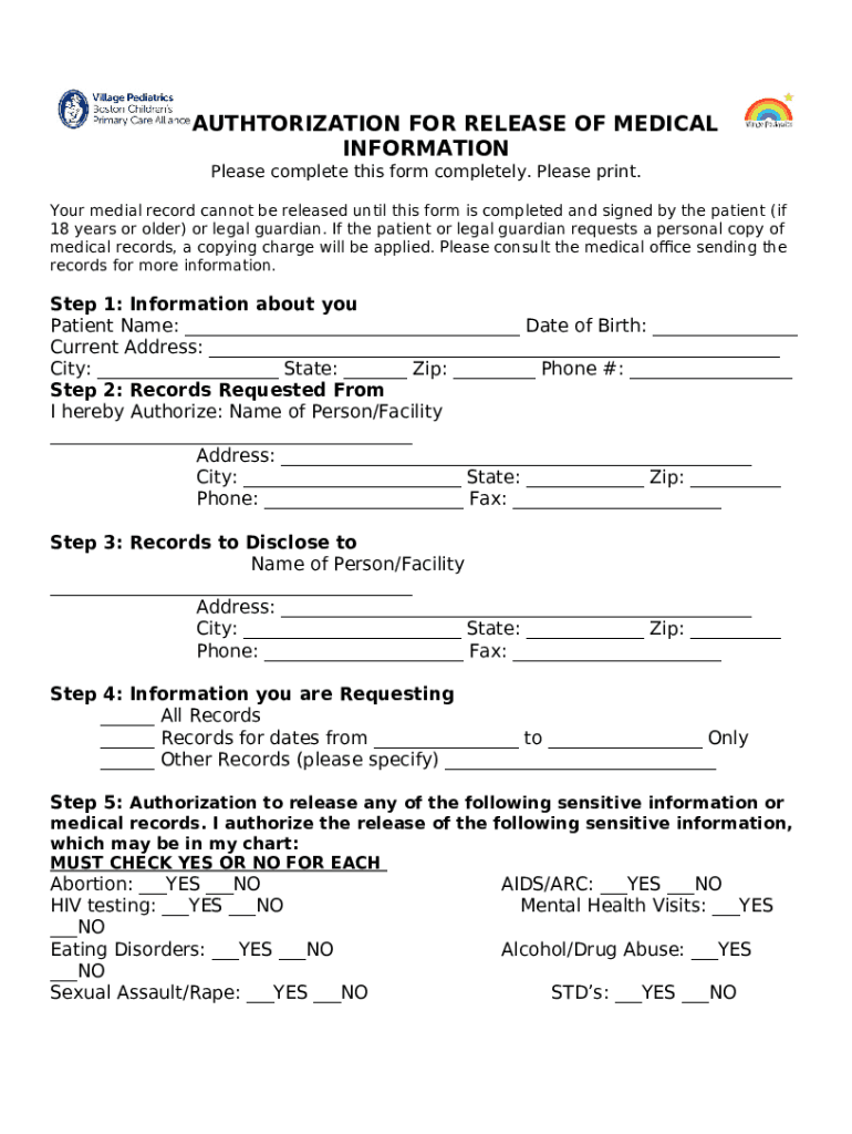 Patient RecordsTeton County Hospital Medical Records Doc Template
