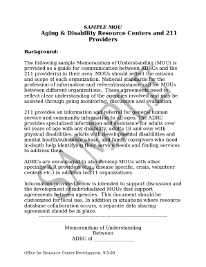 Memorandum of Understanding (MOU) - Team Institute