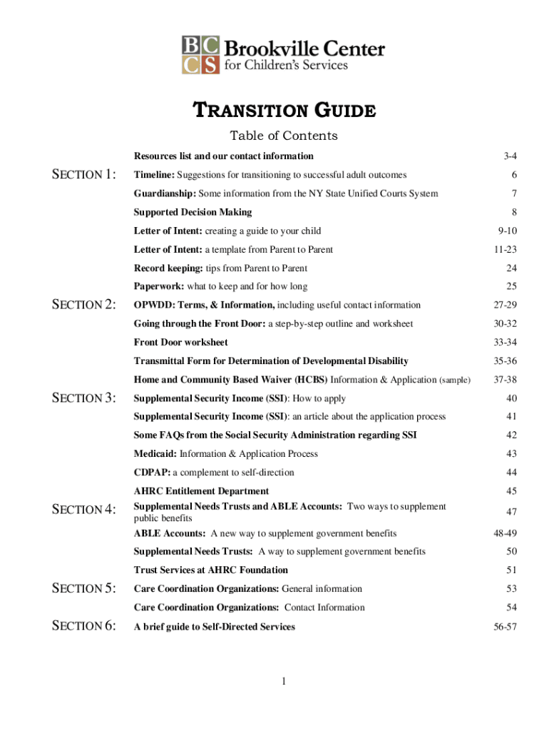 Fillable Online New York State Courts Introductory Guide Fax Email ...