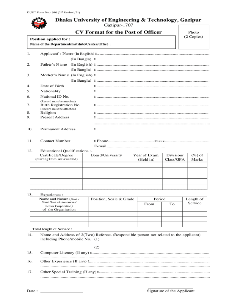 Form preview