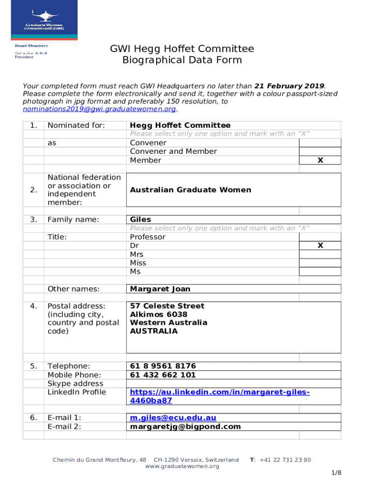 Form preview