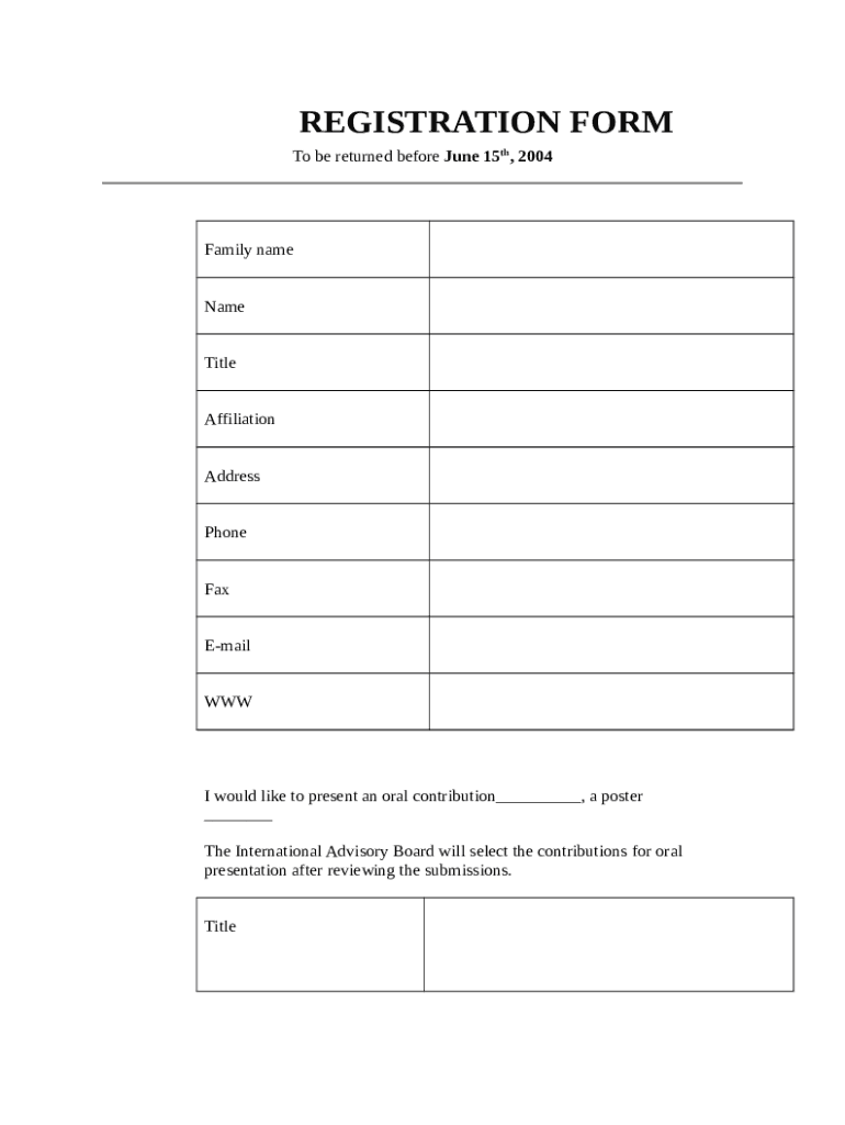 Form preview