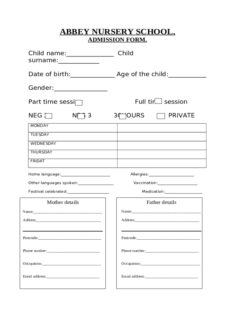 Form preview