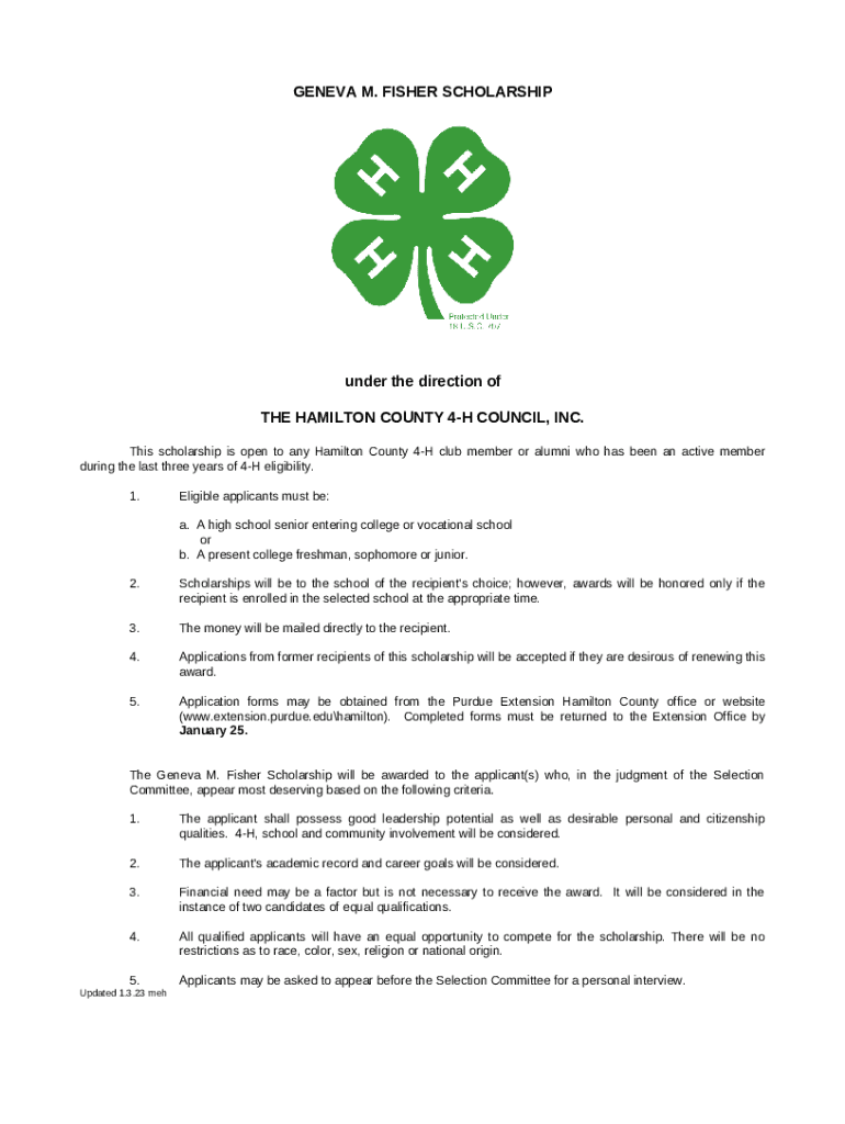 New to Hamilton County 4H Purdue Extension extension purdue Doc