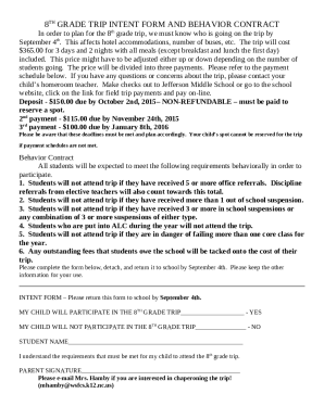 41 Effective Behavior Contract Templates (+Examples)