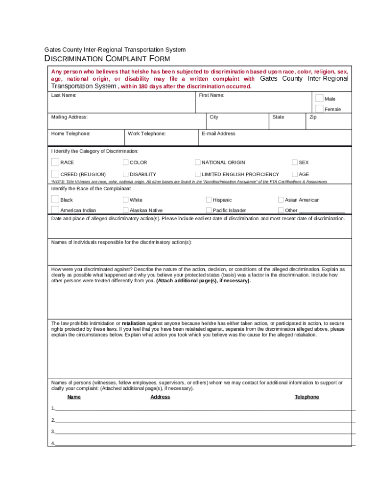 Gates County InterRegional Transportation System (GITS) Doc Template