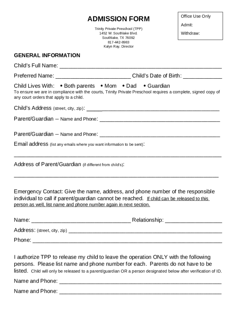 Form preview
