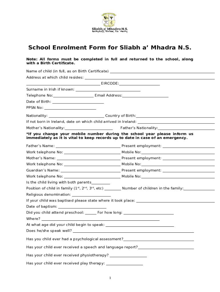 Can I enroll my child in school without a birth certificate? Doc Template pdfFiller