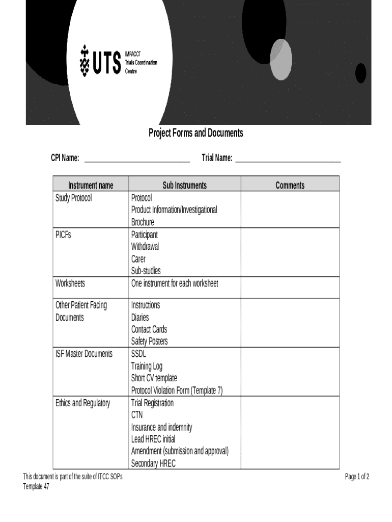 Guidance for Sponsors, Clinical Investigators, and IRB Doc Template
