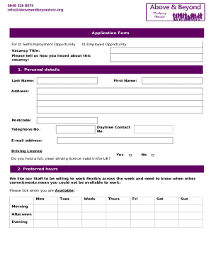 Form preview