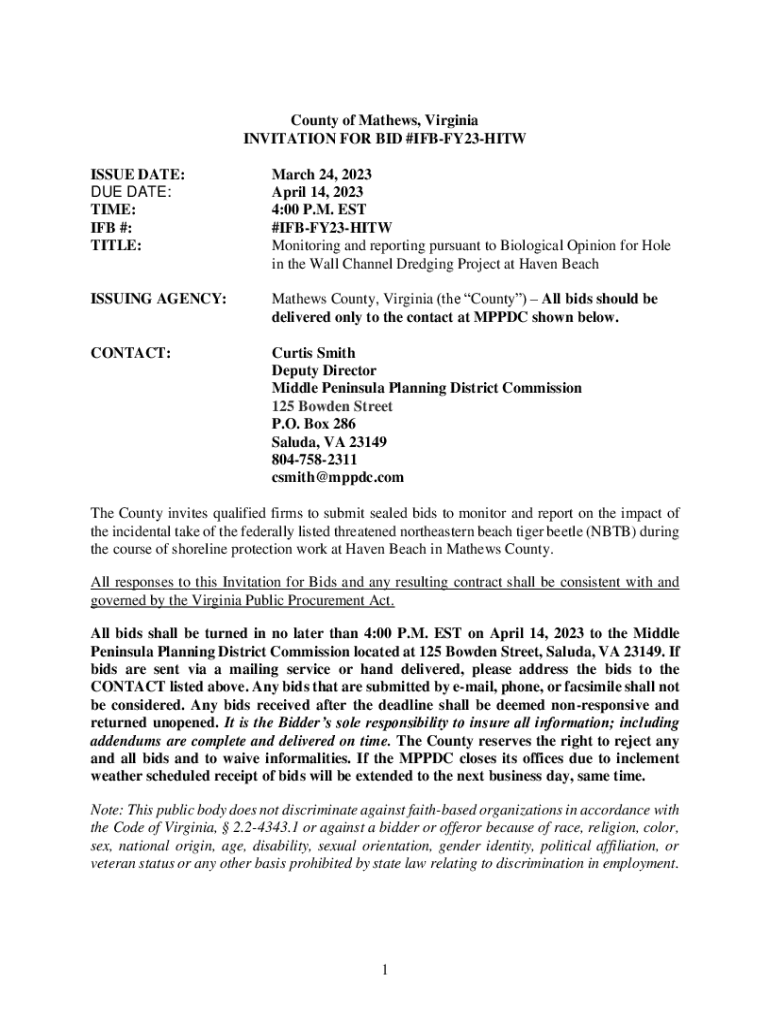 Fillable Online Mathews County, VA Tax Delinquent Real Estate Fax Email