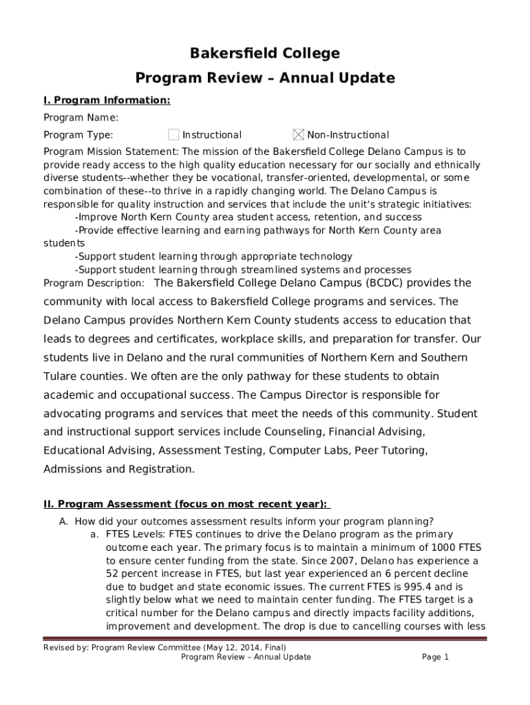 State of the CollegeDelano Campus and Rural Initiatives Doc Template