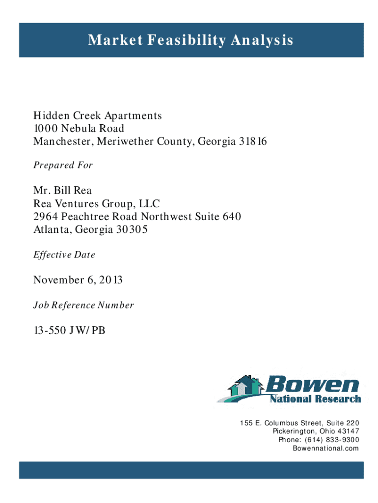 Fillable Online Hidden Creek Apartments Apartments in Manchester, GA