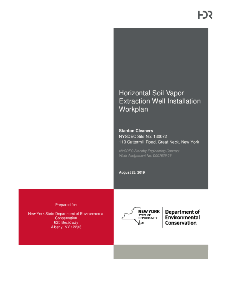 Fillable Online stanton cleaners area ground water contamination great