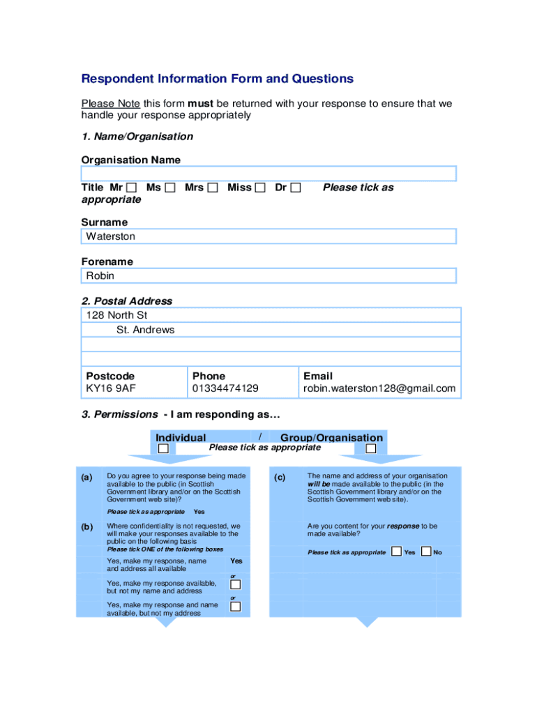 Form preview
