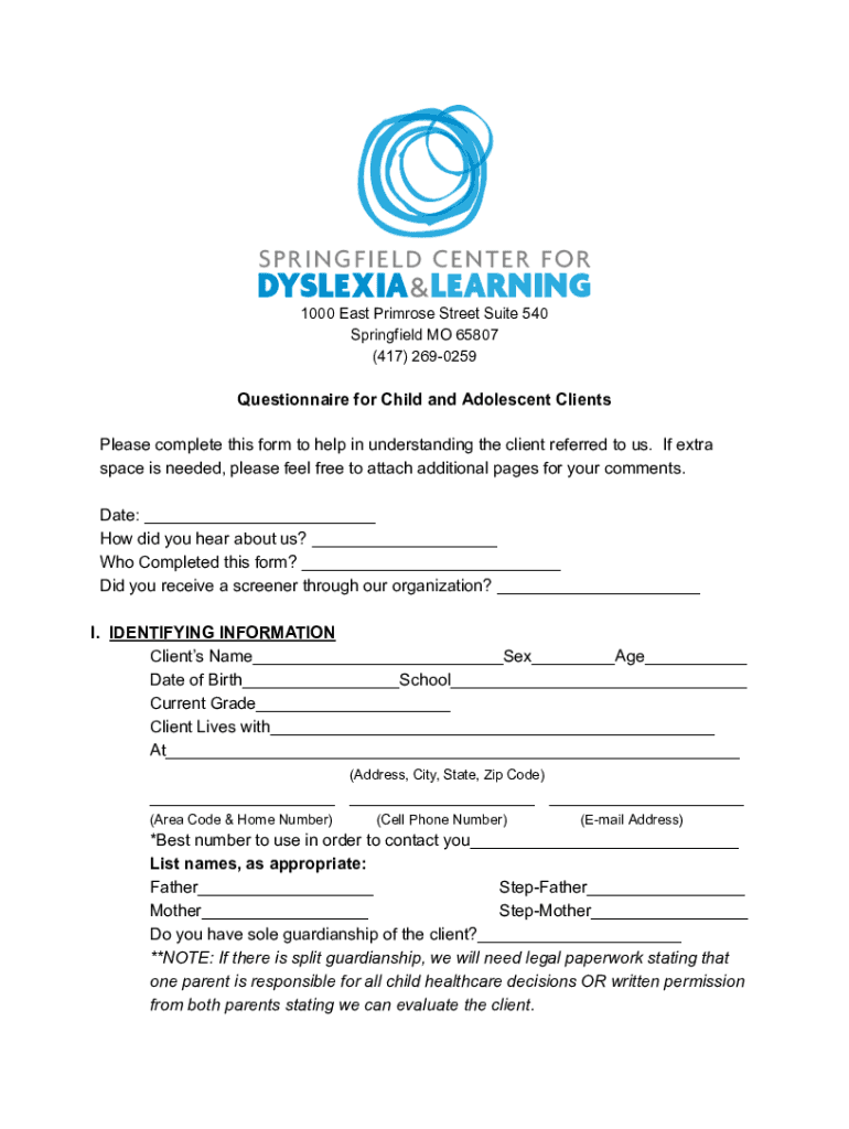 Fillable Online CoxHealth Medical Mile/Kids Health and Safety Fair Fax