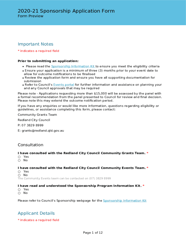 Form preview