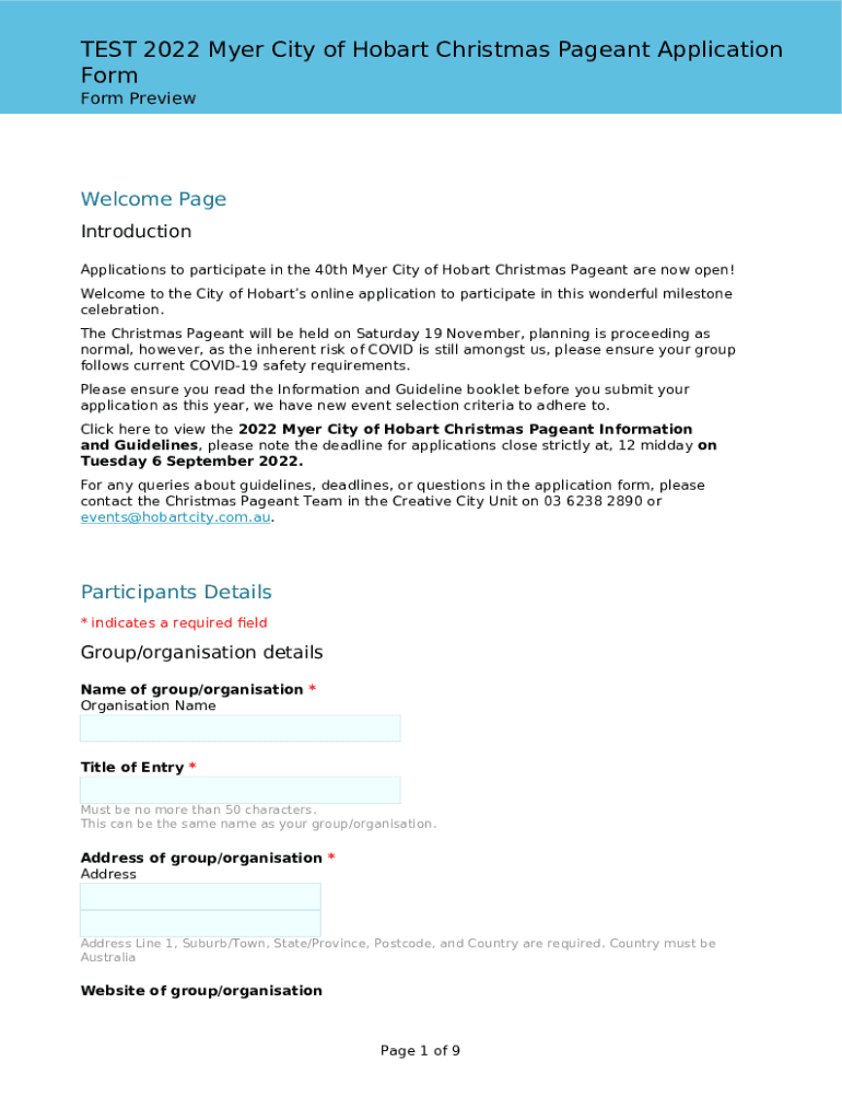 Form preview