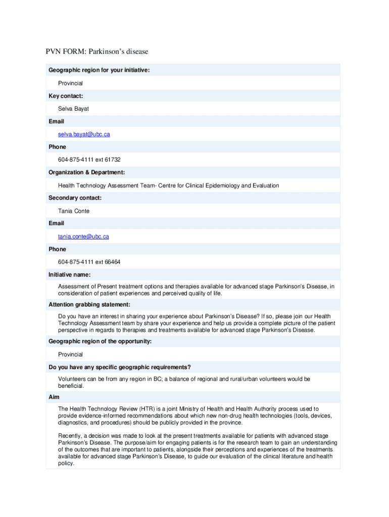 Form preview