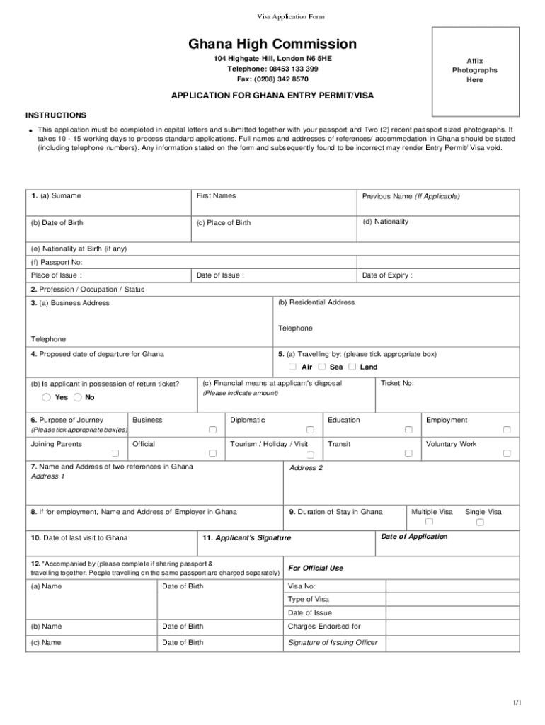 Fillable Online GHANA VISA AND PASSPORT APPLICATION PROCESS IN UK Fax Email Print PdfFiller the-ghana-visa-process-explained