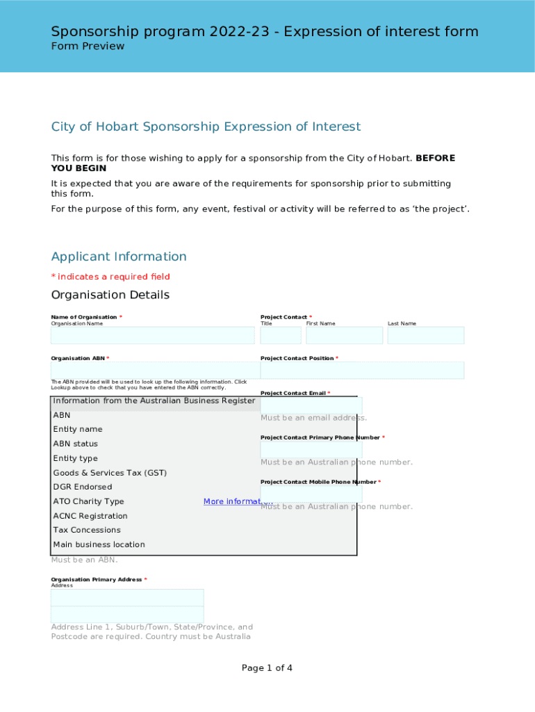 Form preview