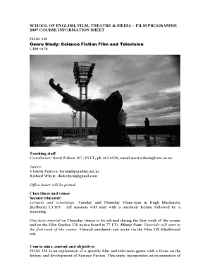 Department of English, Theatre, Film &amp; MediaFaculty of Arts