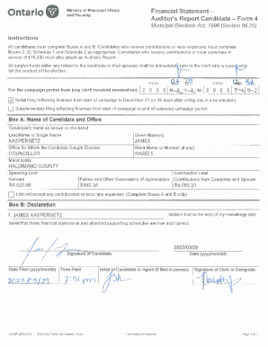 All surplus funds (after any refund to the candidate or their spouse) shall be immediateli paid to the clerk who is respcinsible